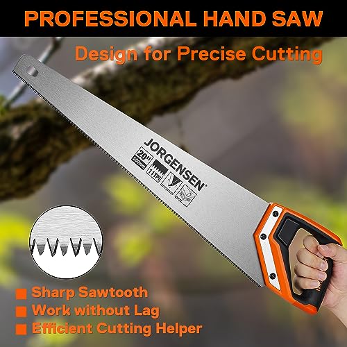 Jorgensen 20" Pro Hand Saw - Fine-Cut Non-Slip