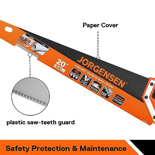 Jorgensen 20" Pro Hand Saw - Fine-Cut Non-Slip