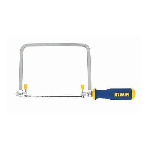 IRWIN ProTouch Coping Saw, Blue & Yellow