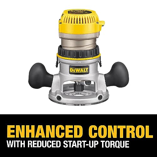 12-Amp DEWALT Router - 24,000 RPM Variable Speed