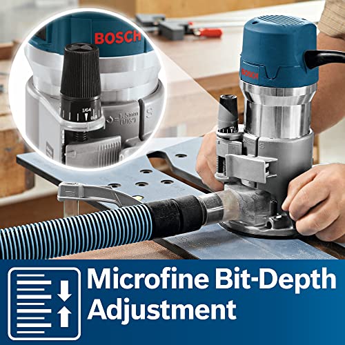 BOSCH Wood Router Combo Kit - 2.25 HP