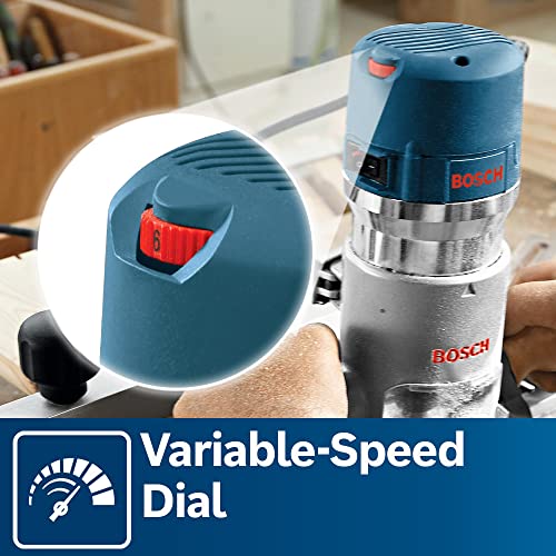 BOSCH Wood Router Combo Kit - 2.25 HP