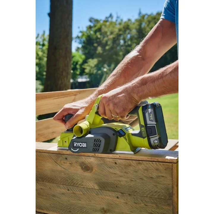 Ryobi 3-1/4 in. Cordless Woodworking Planer