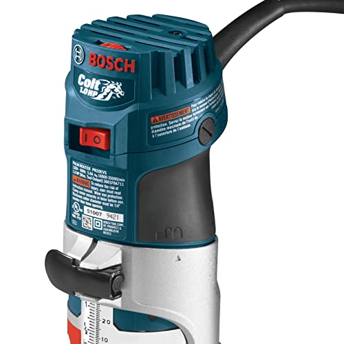 BOSCH PR20EVS Colt Electronic Variable-Speed Palm Router
