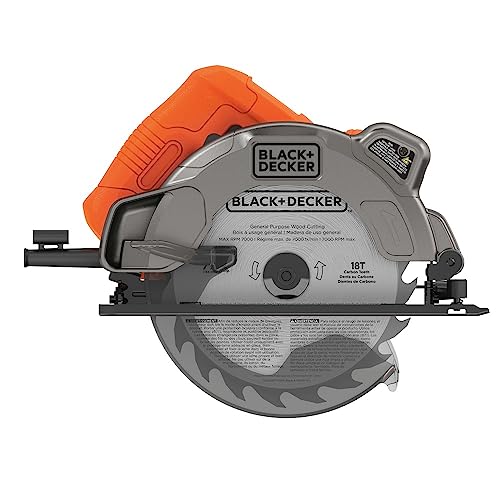 BLACK+DECKER 7-1/4-Inch Circular Saw - Laser Guide