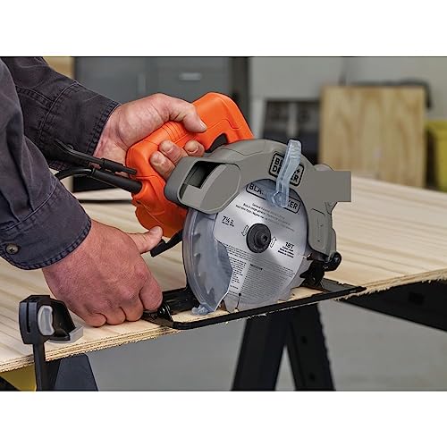BLACK+DECKER 7-1/4-Inch Circular Saw - Laser Guide