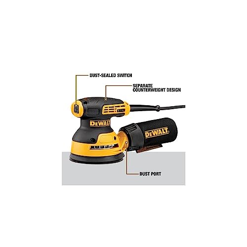 DEWALT 5-Inch Variable Speed Random Orbit Sander