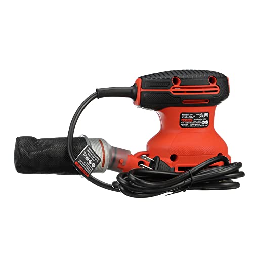 BLACK+DECKER 5" Orbital Sander with Dust Bag