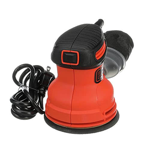 BLACK+DECKER 5" Orbital Sander with Dust Bag