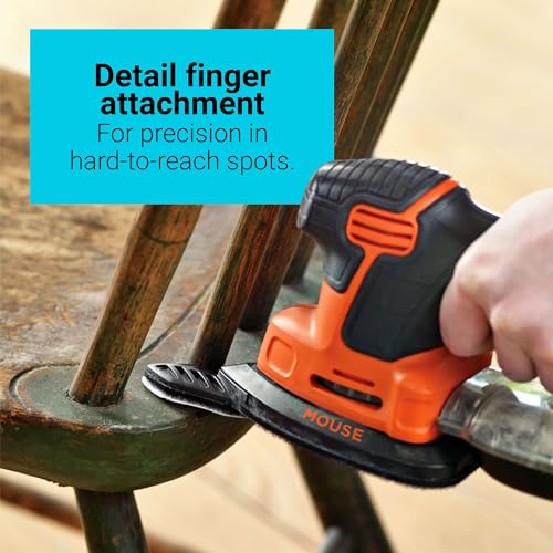 BLACK+DECKER Detail Sander - Compact Design, High Performance