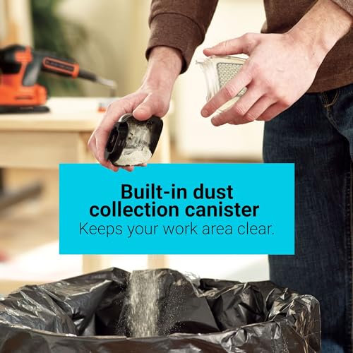 BLACK+DECKER Detail Sander - Compact Design, High Performance