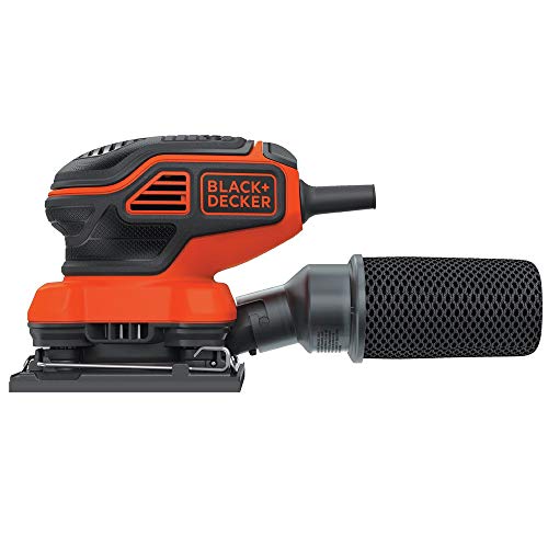 BLACK+DECKER Electric Orbit Sander - 2.0 Amp, 1/4 Sheet