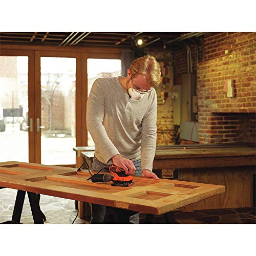 BLACK+DECKER Electric Orbit Sander - 2.0 Amp, 1/4 Sheet