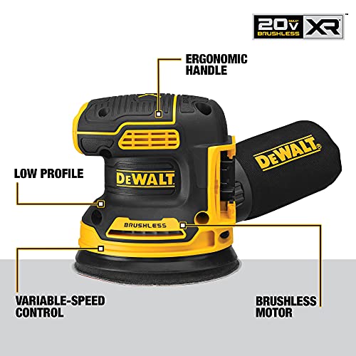 DEWALT 20V MAX Brushless Orbital Sander