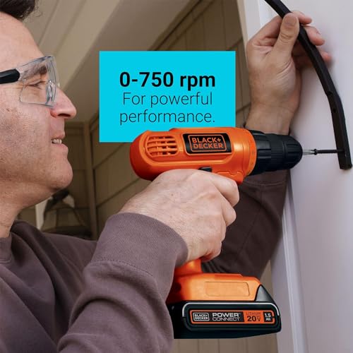BLACK+DECKER Cordless Drill/Driver + 30 pc. Kit