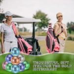 Hiboom Metallic Golf Balls for Women - One Dozen