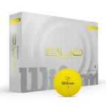 Wilson Duo Soft Golf Balls - Yellow, 12 Pack