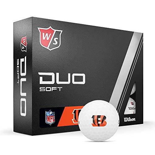 Wilson Staff 2023 Duo Soft NFL Golf Balls - Bengals