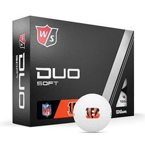 Wilson Staff 2023 Duo Soft NFL Golf Balls - Bengals