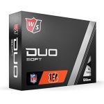 Wilson Staff 2023 Duo Soft NFL Golf Balls - Bengals