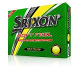 Srixon Soft Feel Yellow Golf Balls - 12 Pack
