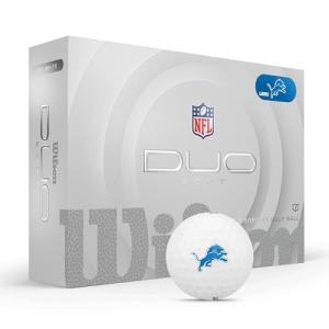 Wilson Duo Soft NFL Golf Balls - Detroit Lions