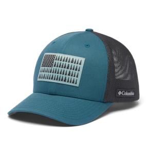 Columbia Tree Flag Mesh Golf Ball Cap