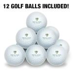Wayne State University Full Color Golf Balls 12 Pack