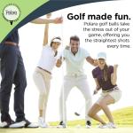 Polara Self-Correcting Golf Balls - 12 Pack