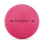 Wilson Staff Duo Soft Pink Golf Balls - 12 Pack