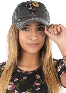 Leopard Flower Cool Mom Baseball Cap