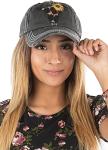 Leopard Flower Cool Mom Baseball Cap
