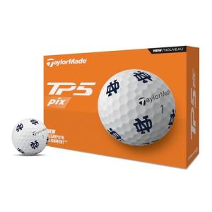 TaylorMade 2024 TP5 PIX Notre Dame Golf Balls