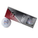 Custom Monogram Wilson Staff Elite Golf Balls - Set of 3