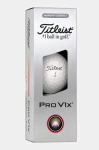 Titleist Pro V1x Golf Balls with Enhanced Alignment