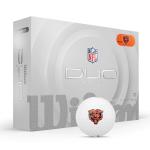 Wilson Duo Soft NFL Golf Balls - Chicago Bears 12-Pack