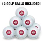 Ohio State University Logo Wilson Golf Balls 12 Pack
