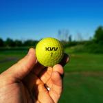 KVV High-Performance Yellow Golf Balls - Dozen
