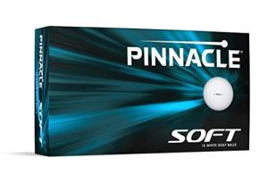 Pinnacle Soft White Golf Balls - 15 Pack