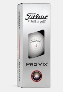 Titleist Pro V1x Golf Balls - 3 Pack