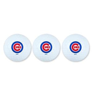 MLB Chicago Cubs Golf Ball Pack of 3