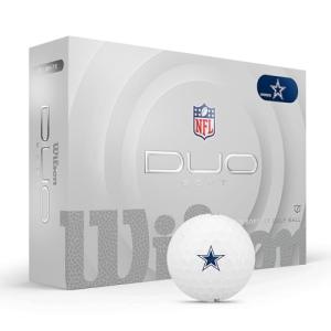 Wilson Duo Soft NFL Golf Balls - Dallas Cowboys