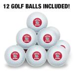 Gonzaga Bulldogs Wilson Golf Balls 12 Pack