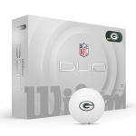 Wilson Duo Soft NFL Golf Balls, Green Bay Packers