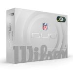 Wilson Duo Soft NFL Golf Balls, Green Bay Packers
