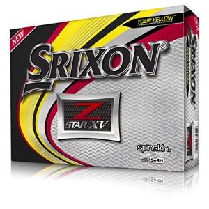 Srixon Z-Star XV Tour Yellow Golf Balls – 12 Pack