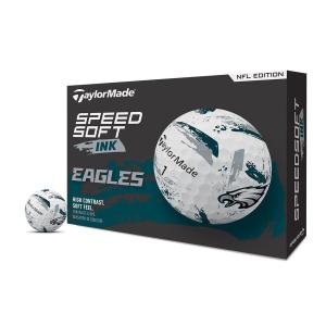TaylorMade Speed Soft NFL Philadelphia Eagles Golf Balls
