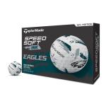 TaylorMade Speed Soft NFL Philadelphia Eagles Golf Balls
