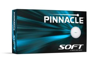 Pinnacle Soft White Golf Balls - 15 Pack