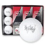 Custom Monogram Wilson Staff Golf Balls - 1 Dozen